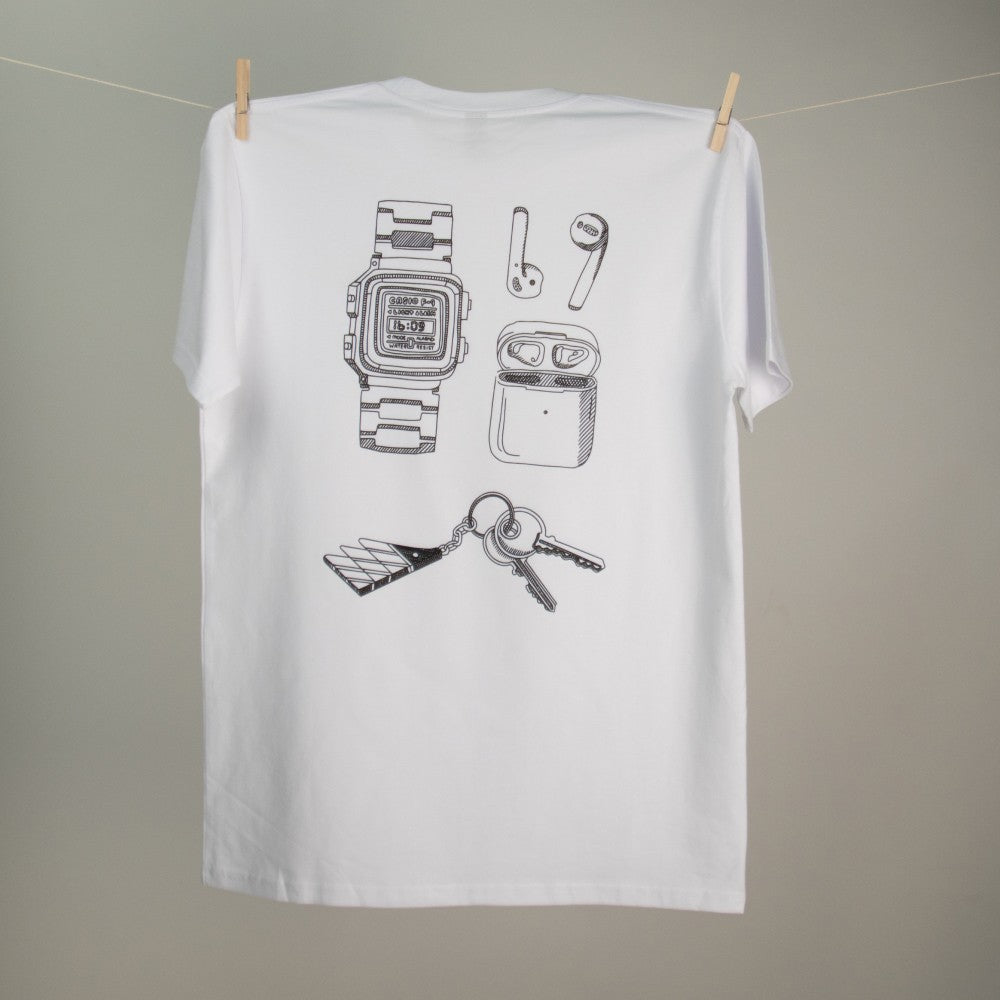 Popular name brand watch t-shirt