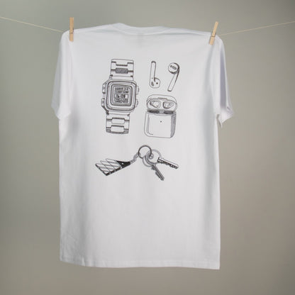 Popular name brand watch t-shirt