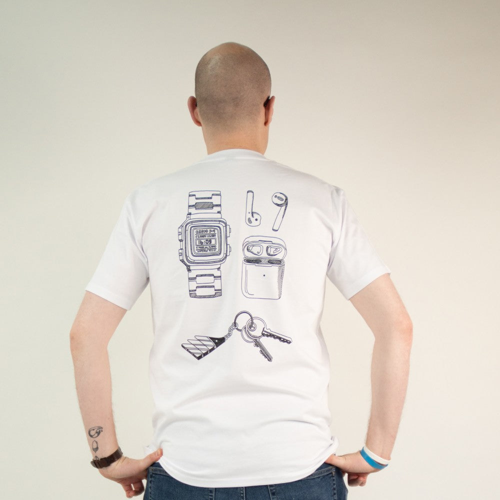 Popular name brand watch t-shirt