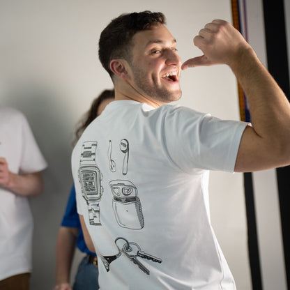 Popular name brand watch t-shirt